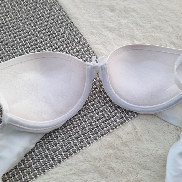 Aerie Ella Gel Padded Pushup Bra 32B White NEW American Eagle - Picture 12 of 12